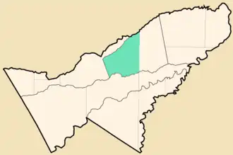 Kaart van Santa Rosa del Abuná