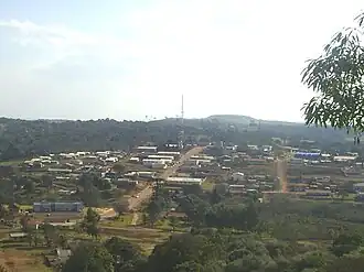 Uitzicht op Santa Maria do Oeste