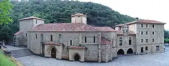Potes, het Monasterio de Santo Toribio de Liébana