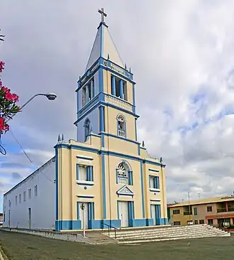 Katholieke kerk Nossa Senhora da Conceição in het centrum van Santo Antônio