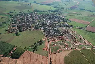 Santo Inácio van boven gezien