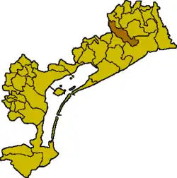 Locatie van Santo Stino di Livenza in Venetië (VE)