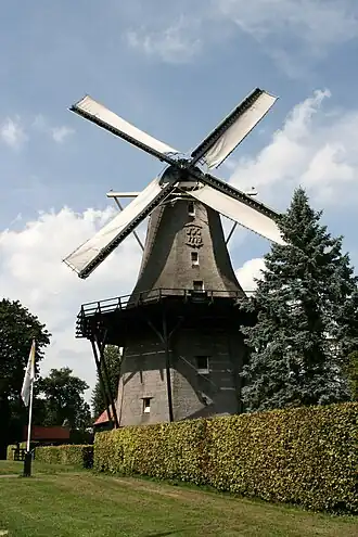 De Zandhaas met zeilen in 2008