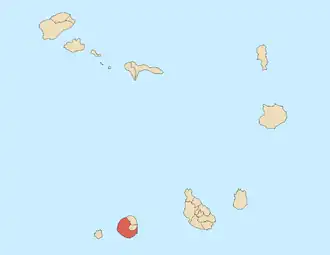 Kaart van São Filipe