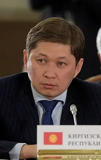Sapar Isakov in 2017