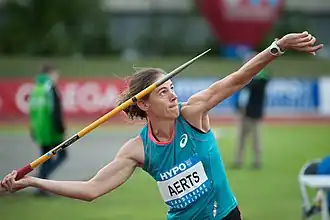 Tijdens de Hypo Meeting 2013, Götzis