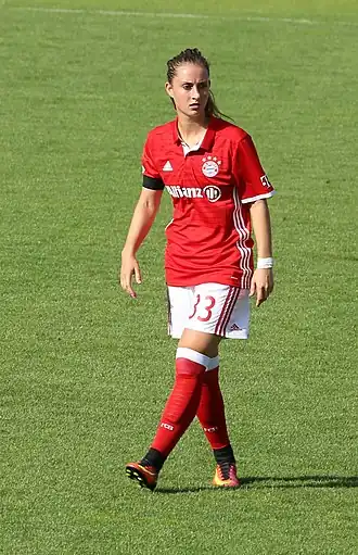 Sara Däbritz in 2016