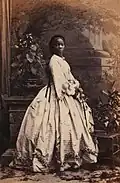 Sara Forbes Bonetta, portret van Camille Silvy, 1862