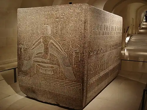 Sarcofaag van Ramses III Louvre