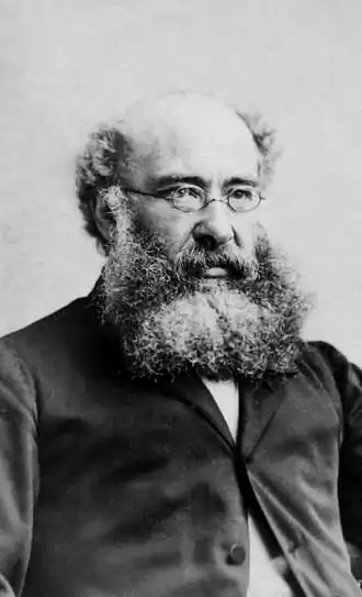 Anthony Trollope, door Napoleon Sarony
