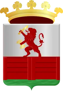 Het eerste gemeentewapen van Sas van Gent (1817-1971)