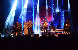 Satanic Surfers op het Wilwarin Festival 2015