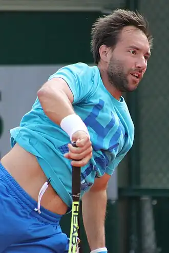 Alexander Satschko op Roland Garros 2015