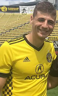 Sauro uitkomend voor Columbus Crew, 2017