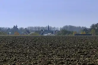 Gezicht op Savigné-sous-le-Lude