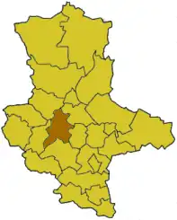 Ligging van Landkreis Aschersleben-Staßfurt in Sachsen-Anhalt