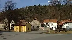 Kruispuint in Sazená