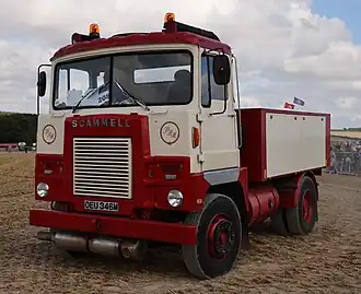 Een civiele versie van de Scammell Crusader (4x4)