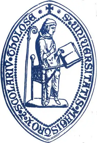 Zegel van de Universiteit van Toulouse