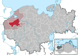 Kaart van Schönberg