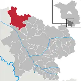 Kaart van Schönewalde