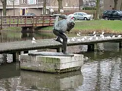 De schaatsenrijder (1961), Utrecht