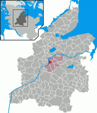 Kaart van Schacht-Audorf