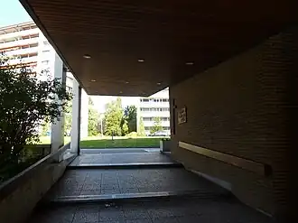 Ingangspartij Driekoningenkerk