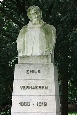 Borstbeeld Emile Verhaeren