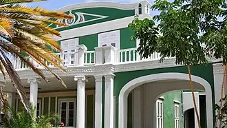 Scharlooweg 102 - een van de panden van Stichting Monumentenzorg Curaçao