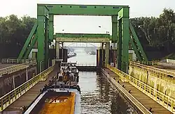 Scheepslift bij Maagdenburg