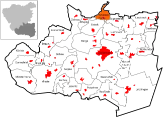 Kaart van Schenkenhorst