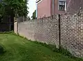 Huis Scherpenzeel: tuinmuren