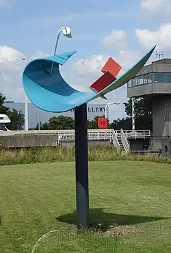 Schiedam kunstwerk de golf