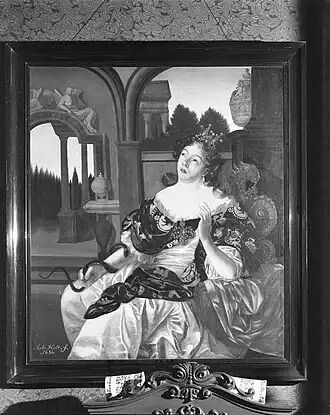 De zelfmoord van Cleopatra (1686), Vrouwenhuis in Zwolle