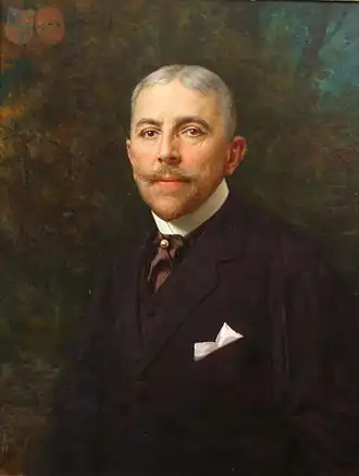 A.A. Del Court van Krimpen door I.Spiridon