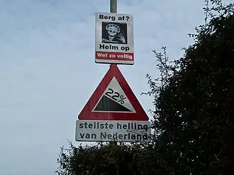 Steilste helling van Nederland