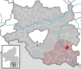 Kaart van Schindhard