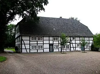 Bouwhuis (boerderij) van het kasteel
