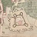 Plattegrond van het kasteel anno 1771