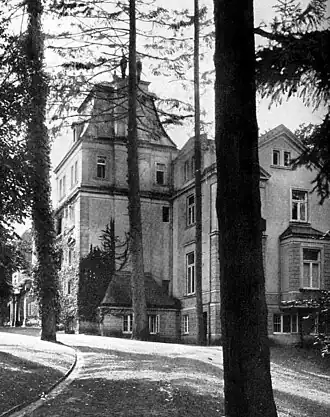 Schloss Friedrichsruh rond 1915