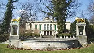 Zuidgevel van Schloss Glienicke