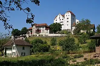 Schloss Wildegg te Wildegg.