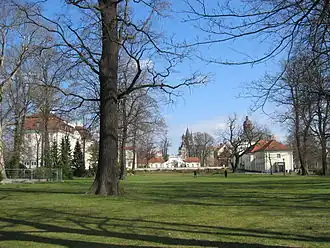 De paleistuin van Slot Köpenick