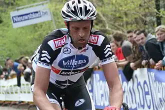 Bram Schmitz tijdens Gent-Wevelgem 2011