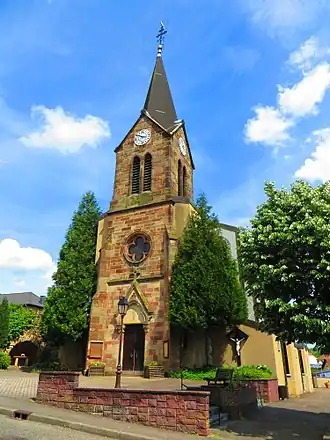 Kerk van Saint-Joseph / St. Josef in Schœneck / Schöneck in Lothringen