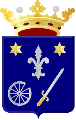 Het wapen van Schoterland.