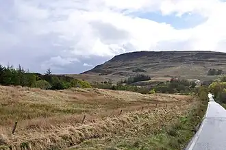 De B8083 richting Elgol