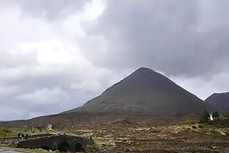 Glamaig vanaf Sligachan