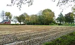 Boerderij (1910) en huisje bij Schouwen